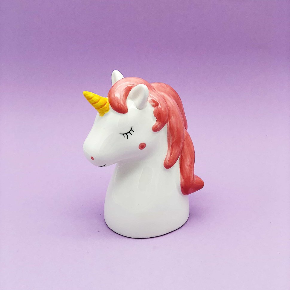 Копилка "The unicorn's head", pink iLikeGift ILG-SM19-19