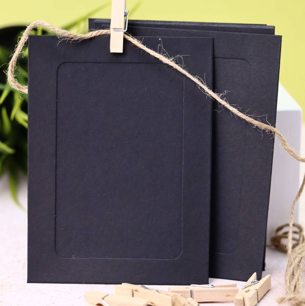Крафтовые фоторамки "Classic", black, 9,8*13,2 см iLikeGift ILG-5in-02