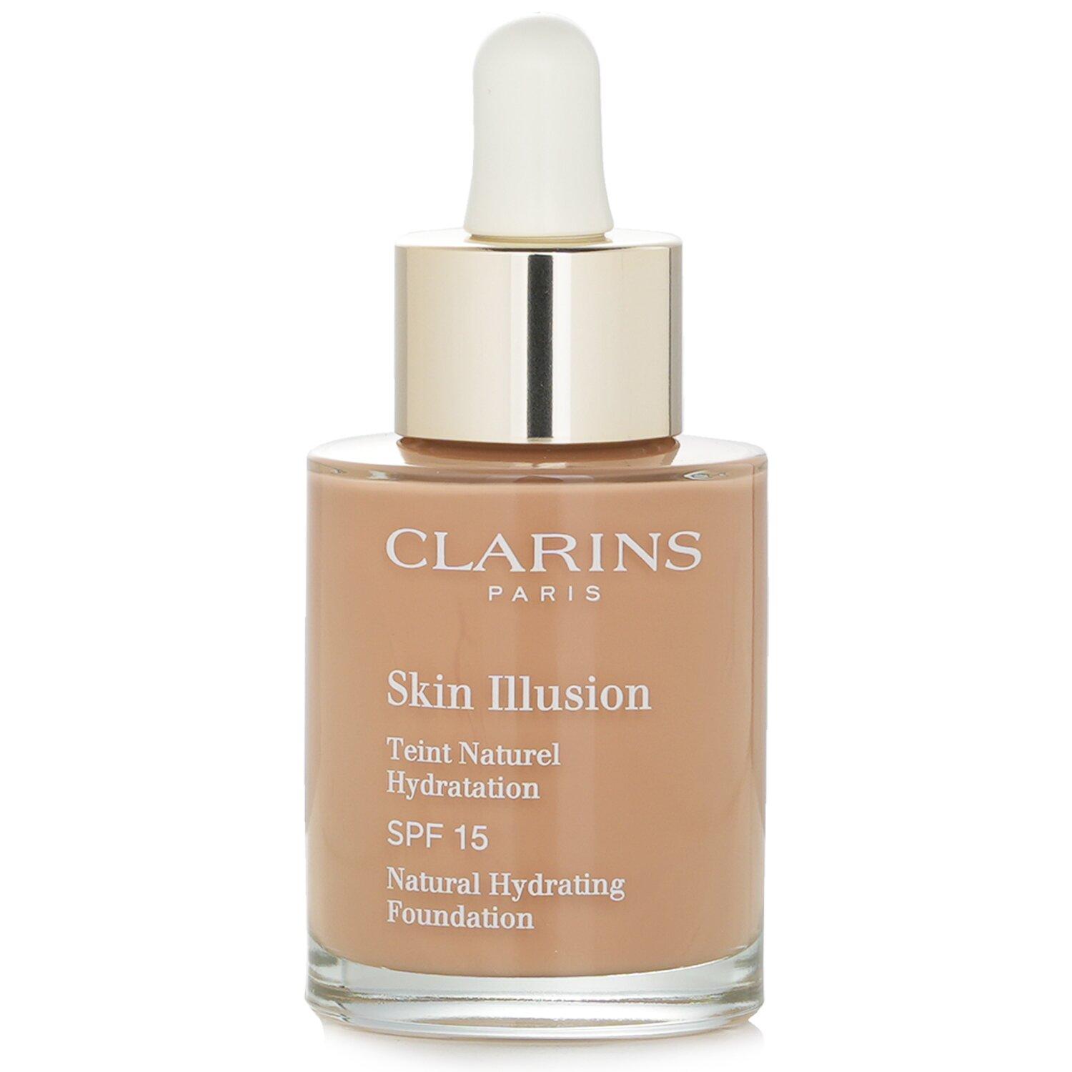 Тональный крем Skin Illusion Natural Hydrating Foundation SPF 15 #112C 30ml/1oz white Clarins
