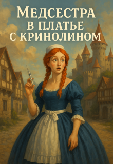 Медсестра в платье с кринолином litnet.com