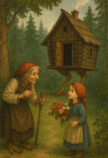 Алёна и Баба-Яга. litnet.com