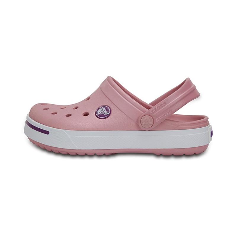 Crocs Little Crocs Пляжные детские сандалии Лепестковый розовый Детский стиль 32-33 gray