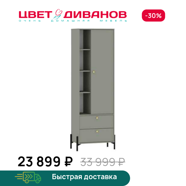 Шкаф Хаки Цвет Диванов ЦБ-00141990