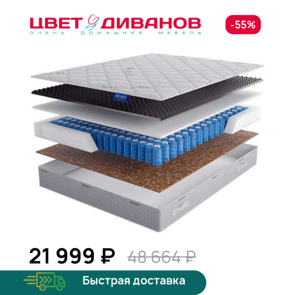 Матрас Juventus Active Цвет Диванов ЦБ-00049759