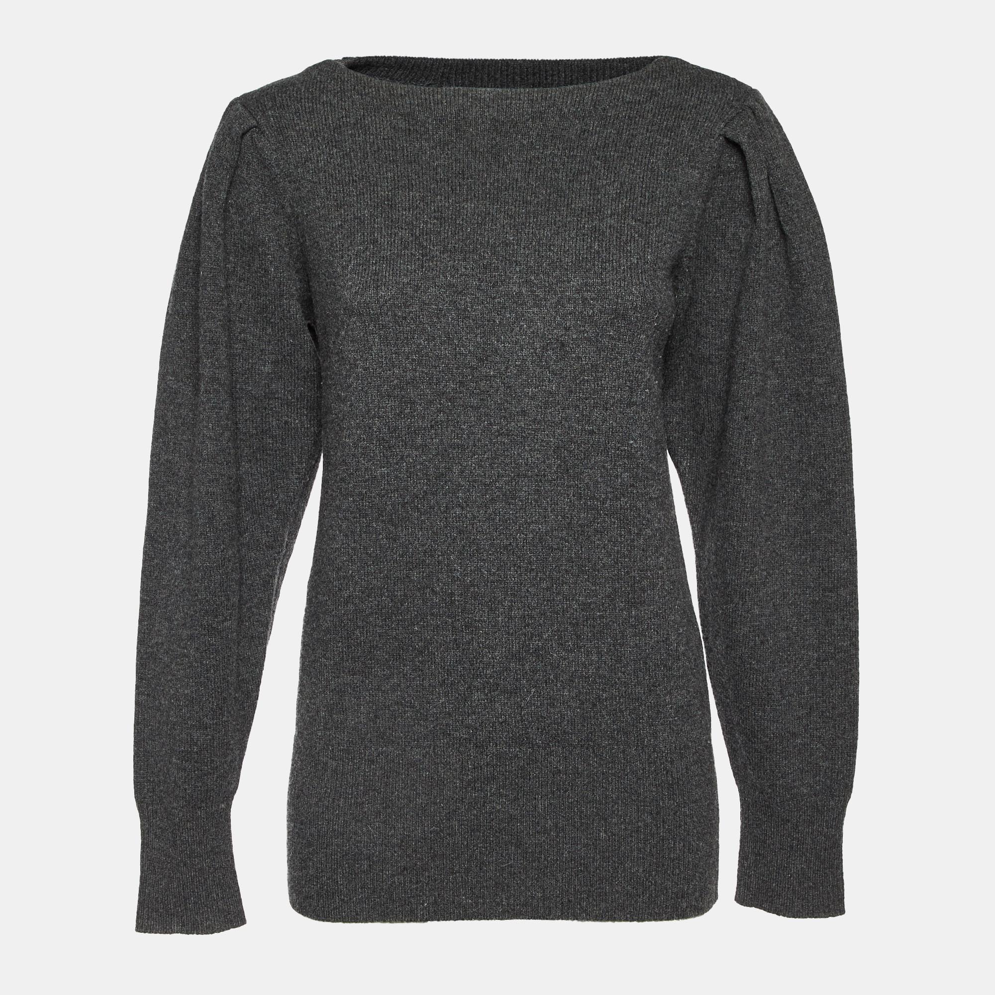 Isabel Marant Etoile Charcoal Black Knit Jumper M