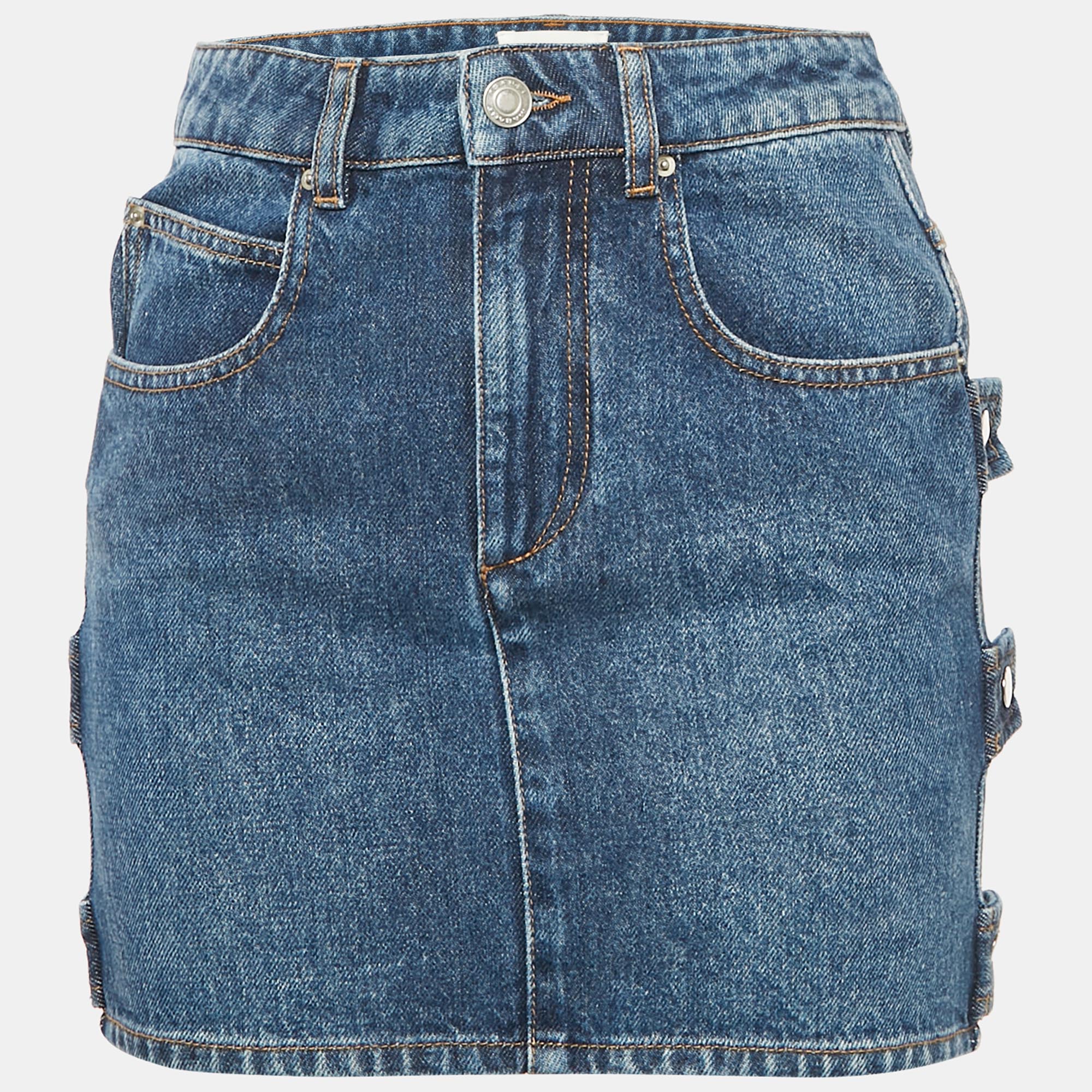 Isabel Marant Etoile Denim Mini Skirt S