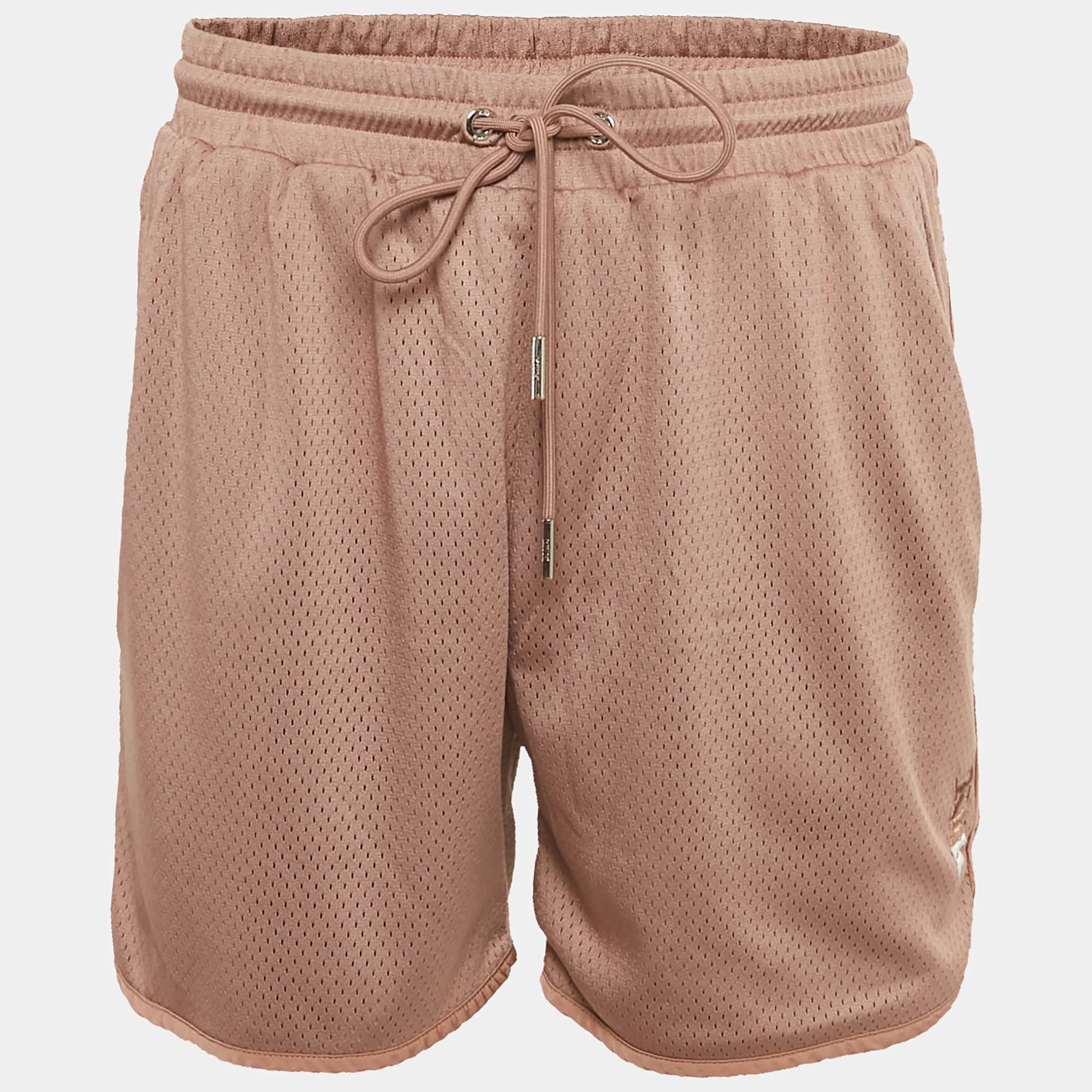 Kith Jordan Beige Double Mesh Shorts M