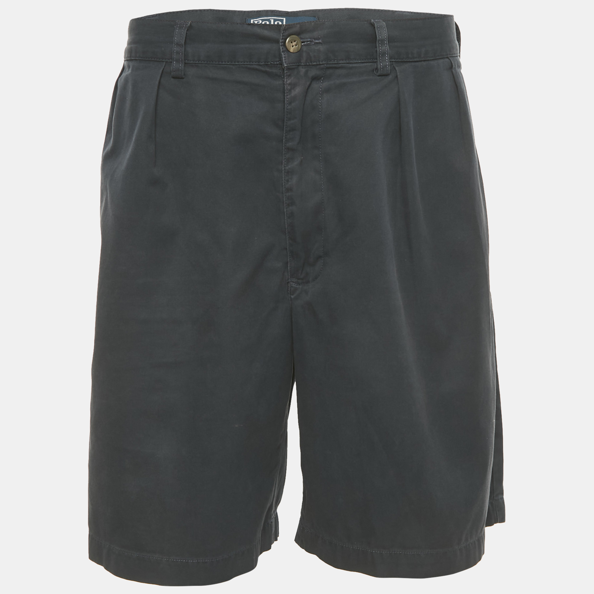 Polo Ralph Lauren Navy Blue Cotton Chino Shorts L