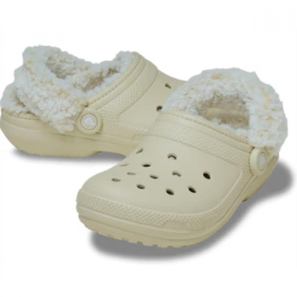 Кроксы Классические на флисовой подкладке 211396 2y2 M7W9(260) gray Crocs