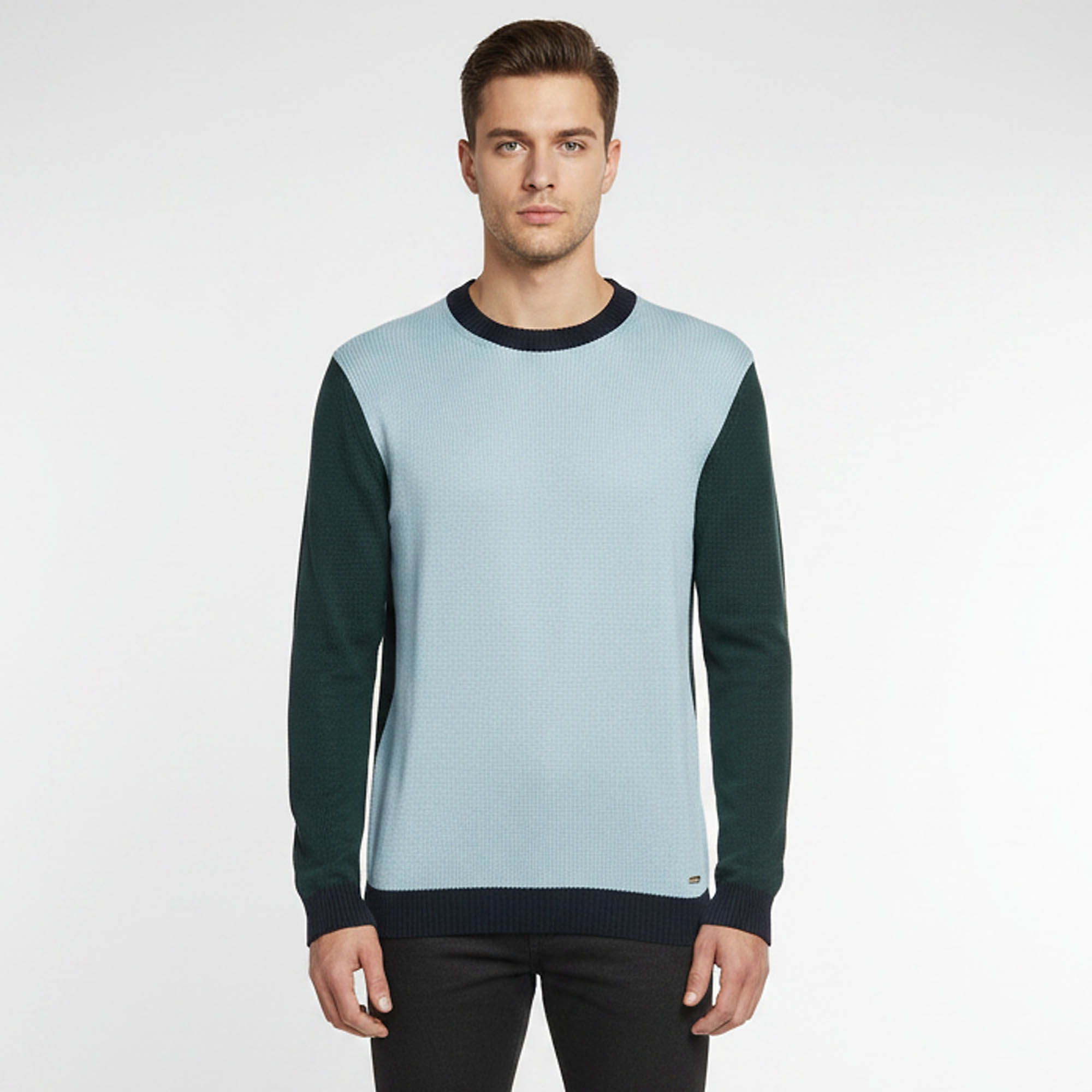 Boss By Hugo Boss Multicolor Knit Long Sleeve Sweater XL
