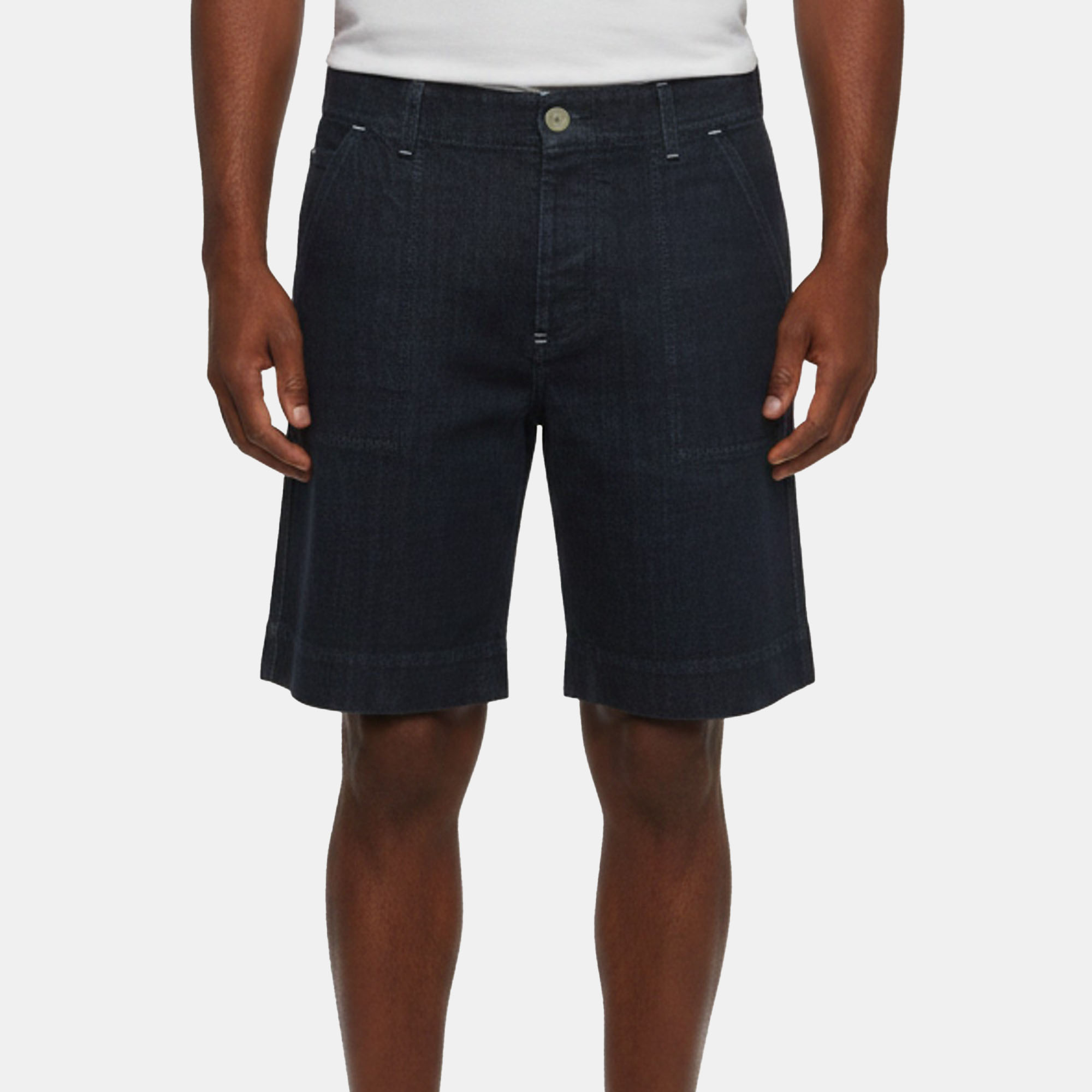 Jacquemus Blue Denim Short Jeans M/ Waist 33"