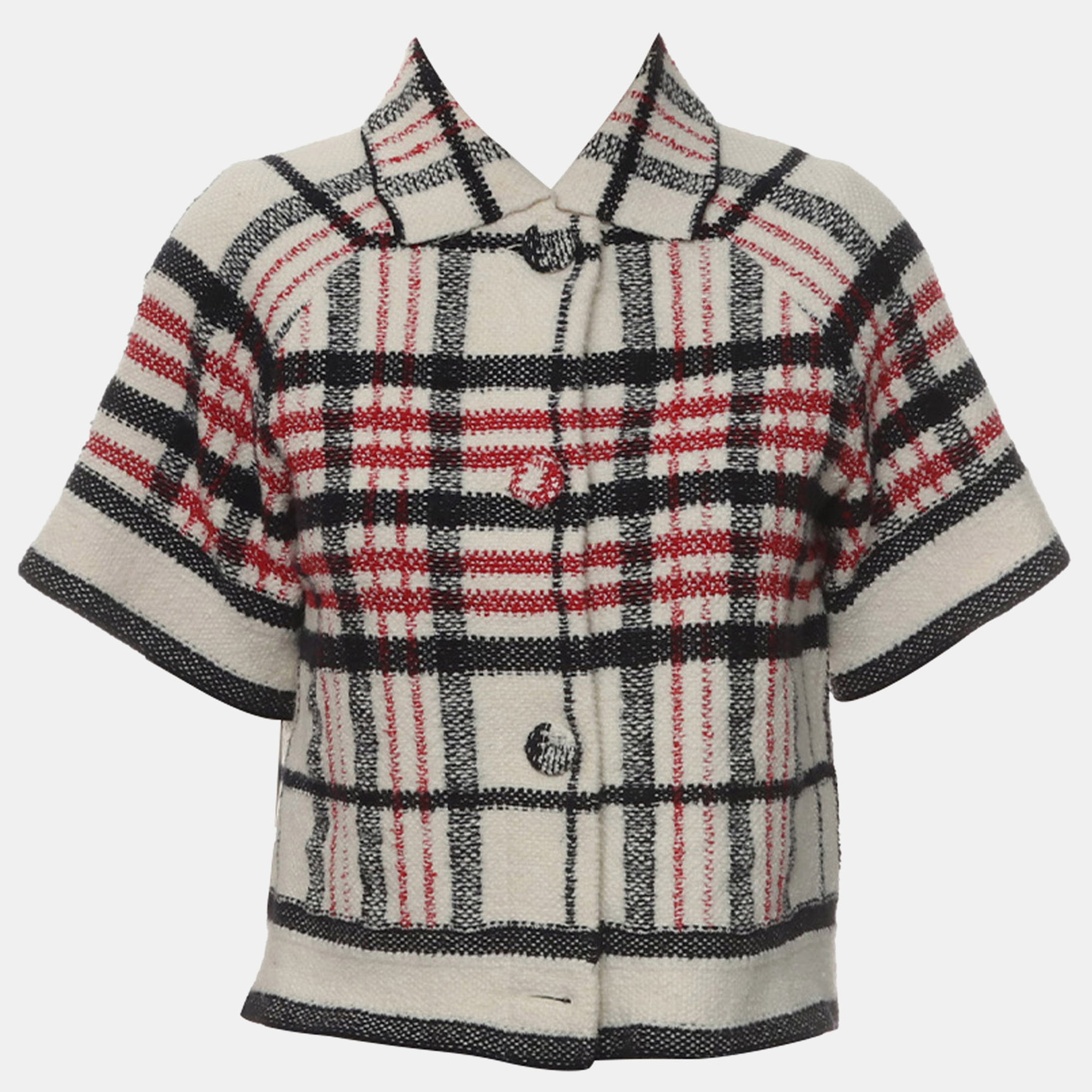 Dior Button Up Tweed Shirt US 8