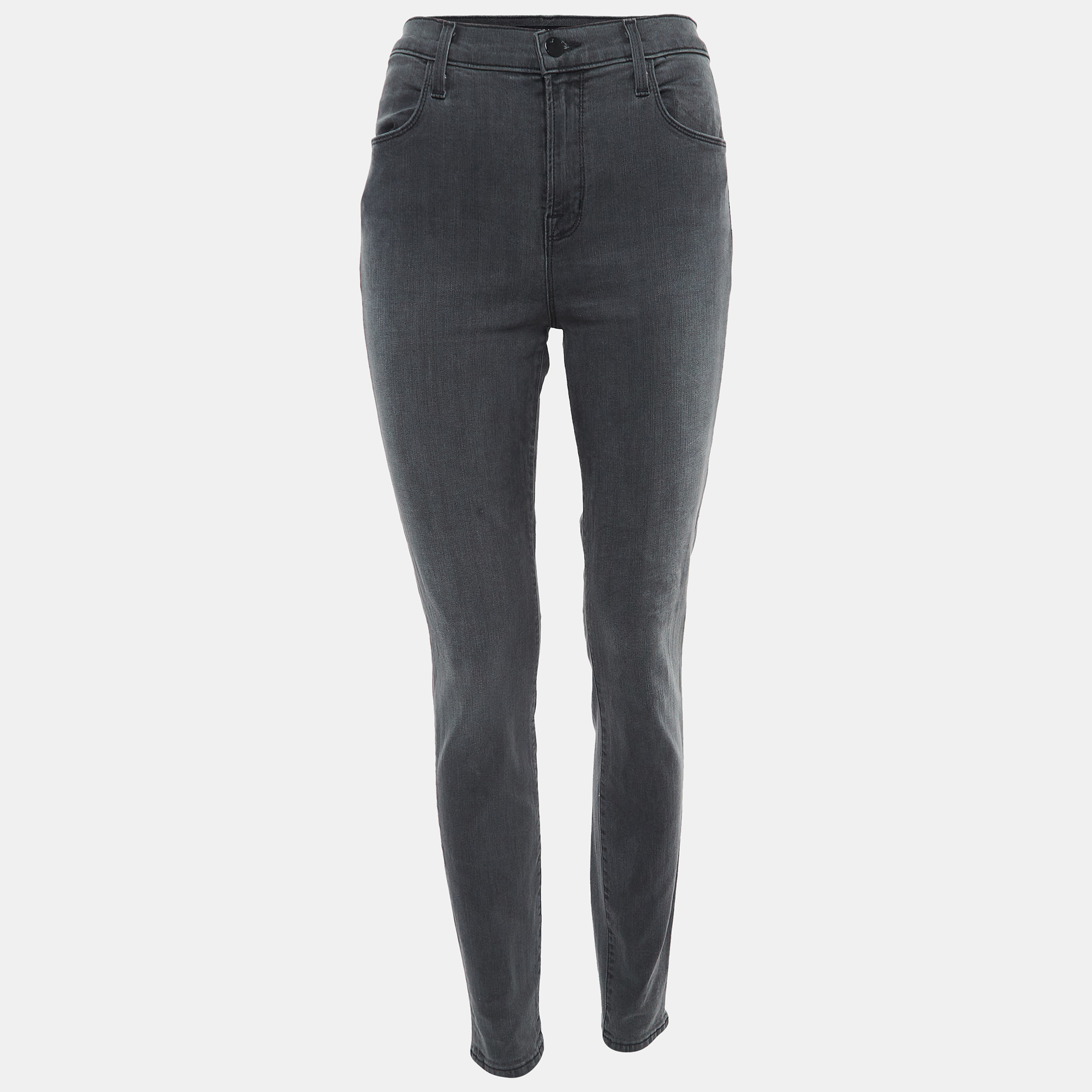 J Brand Grey Washed Denim Skinny Jeans M Waist 29"