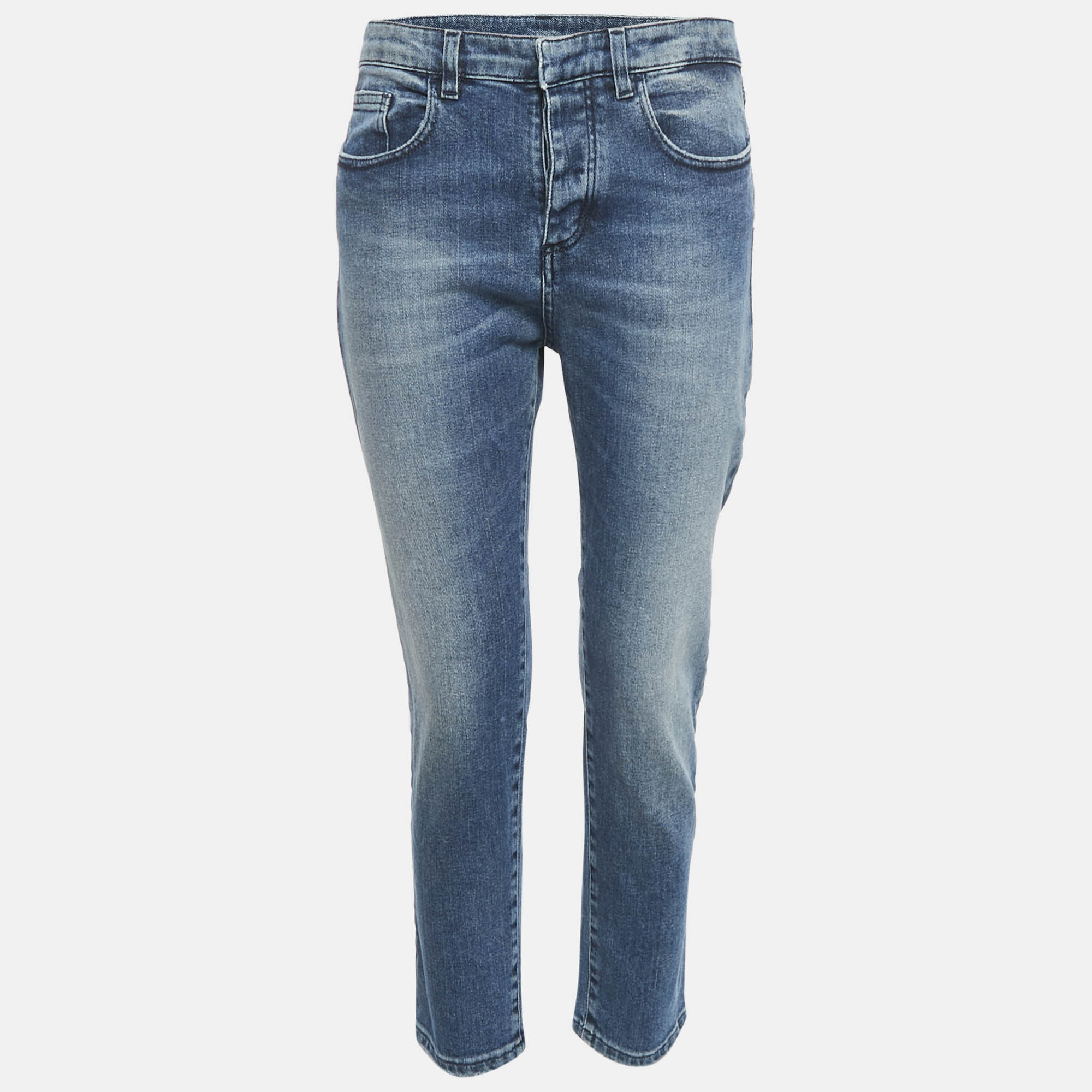 N21 Blue Washed Denim Skinny Jeans M Waist 30"