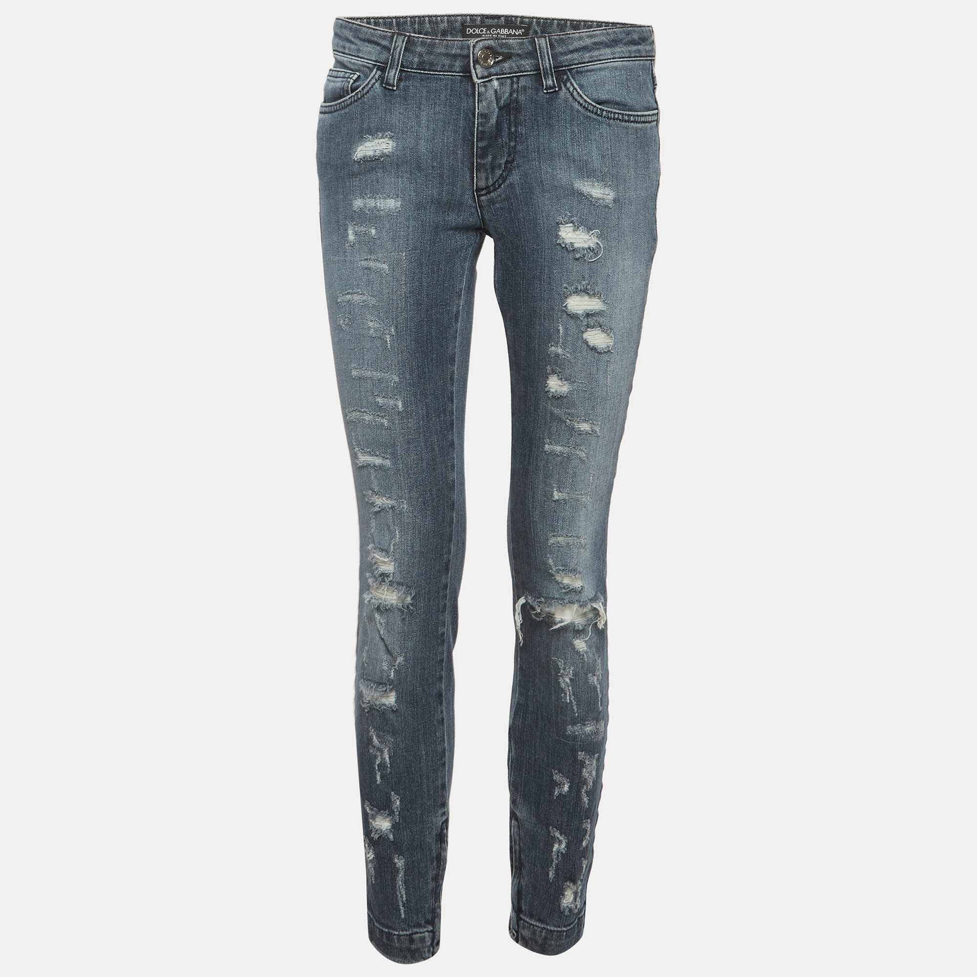 Dolce & Gabbana Blue Denim Pretty Fit Jeans M/Waist 28"