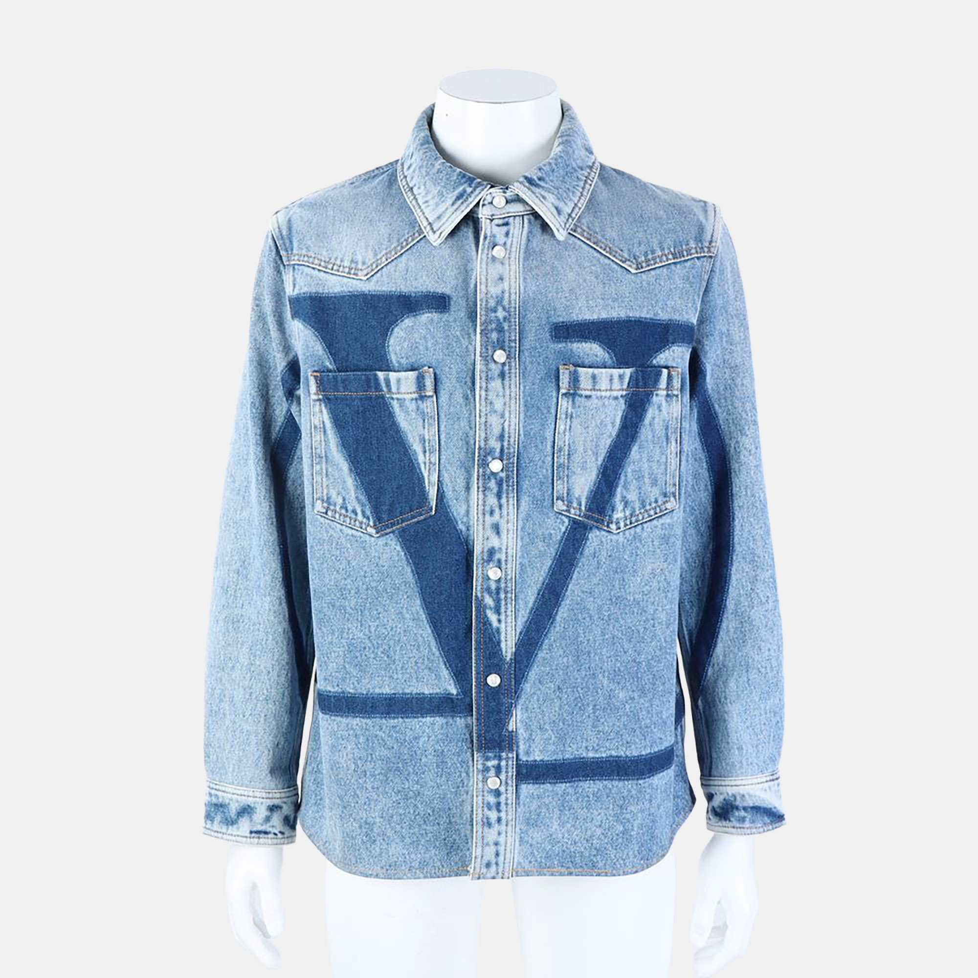 Valentino Blue denim shirt Size M
