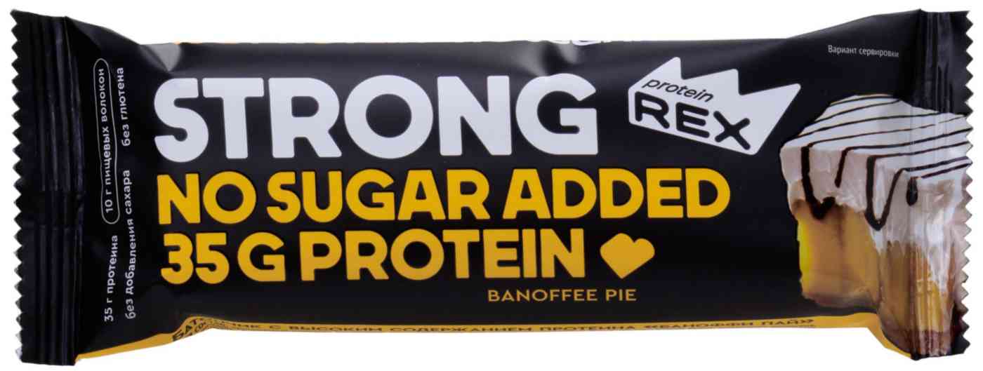 Батончик ProteinRex Strong Баноффи пай