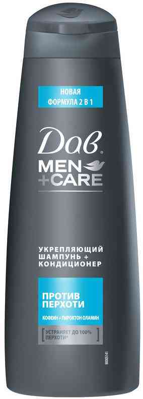 Шампунь+кондиционер 2в1 Дав Mаn+Care против перхоти