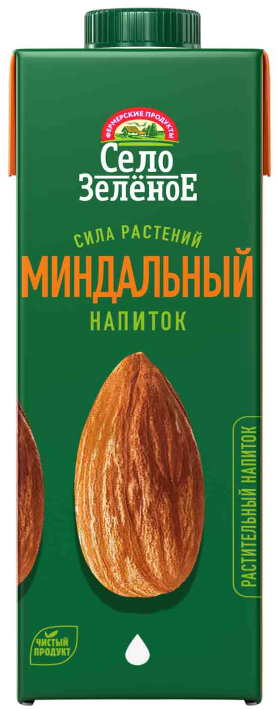 Напиток миндальный Село Зелёное 1,8%