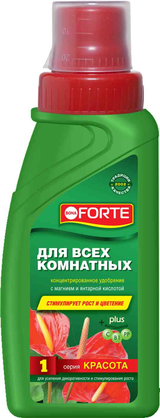 Удобрение жидкое Bona Forte Концентрат для всех комнатных растений