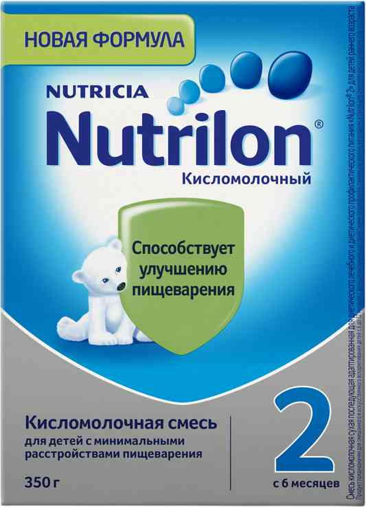 Сухая кисломолочная смесь Nutrilon 2 с 6 месяцев