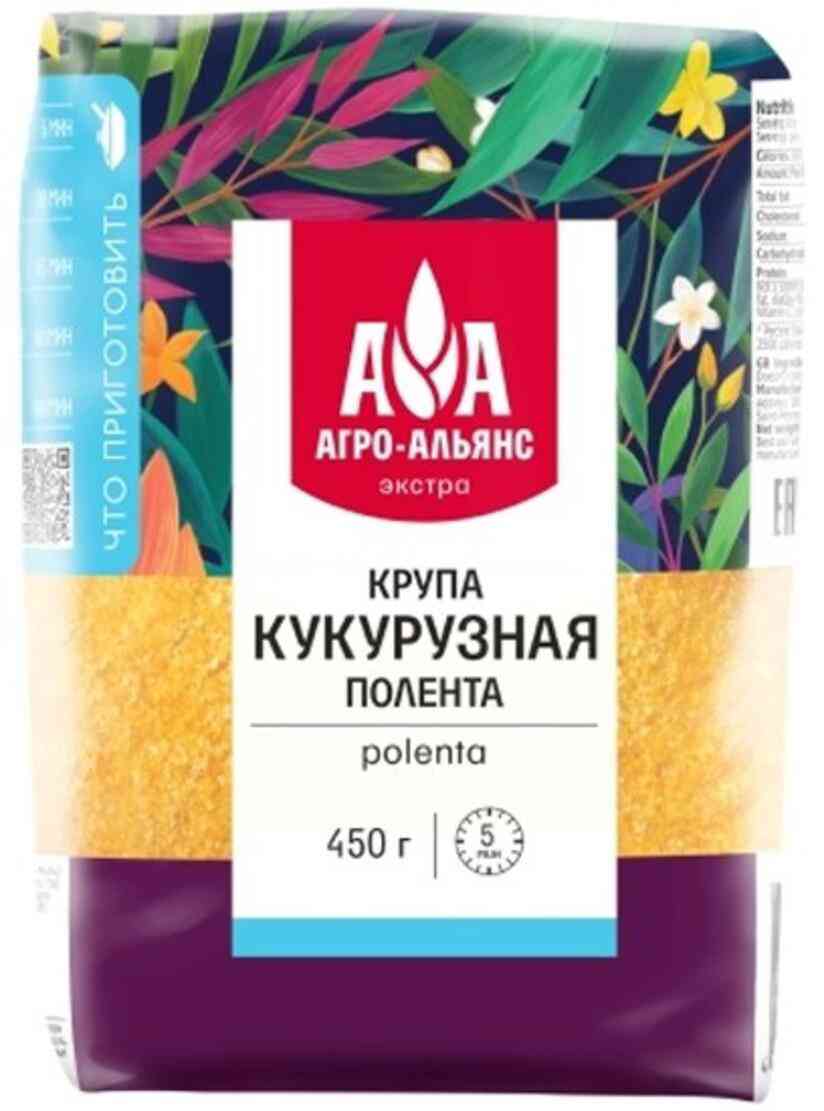 Крупа кукурузная Агро-Альянс полента