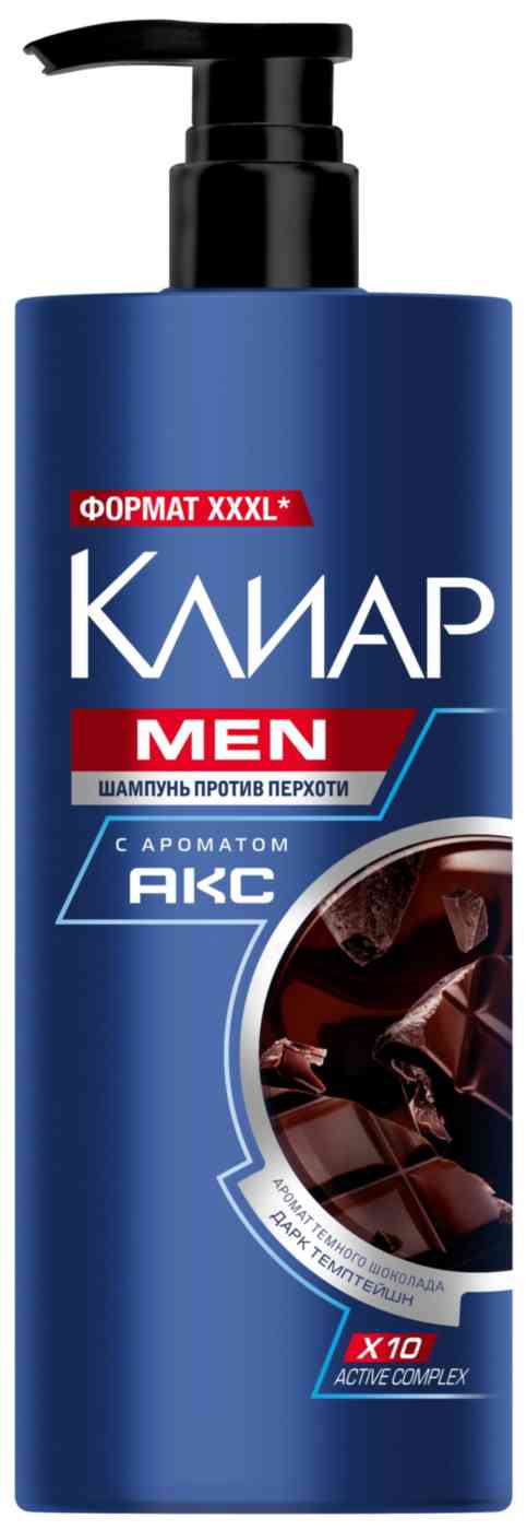 Шампунь против перхоти Клиар Men с ароматом Акс