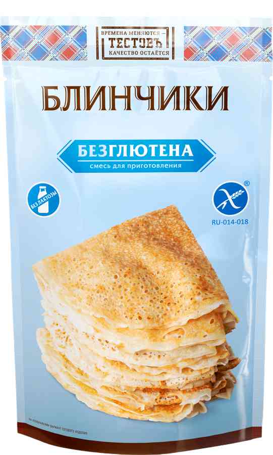 Смесь для выпечки Тестовъ Блинчики без глютена