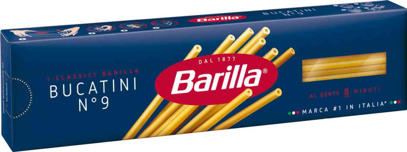 Макаронные изделия Barilla Букатини №9 из твёрдых сортов пшеницы
