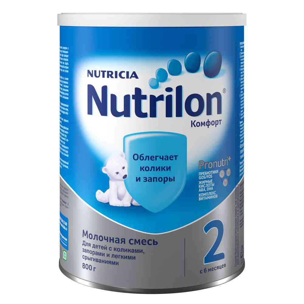 Сухая молочная смесь Nutrilon Комфорт 2 с 6 месяцев