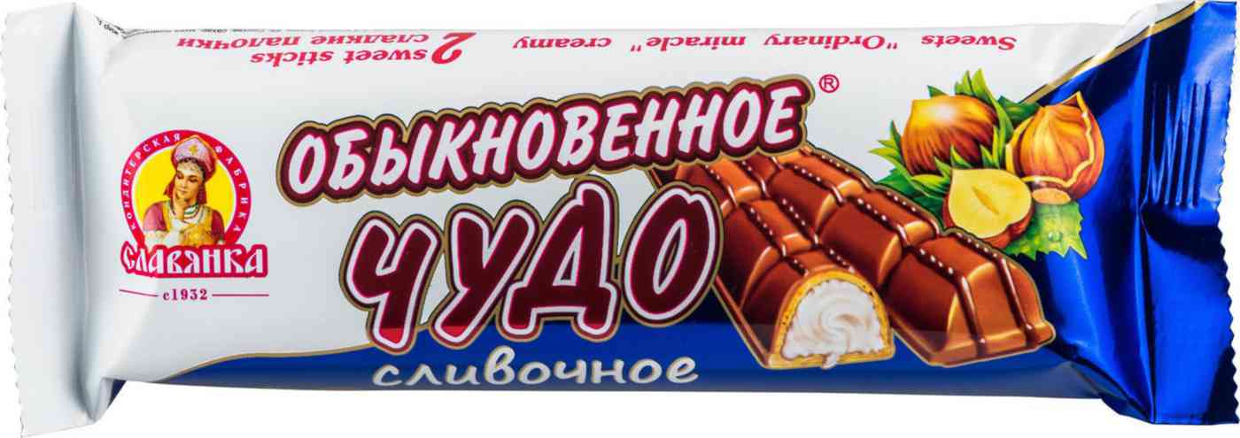 Конфеты вафельные  Обыкновенное чудо сливочное