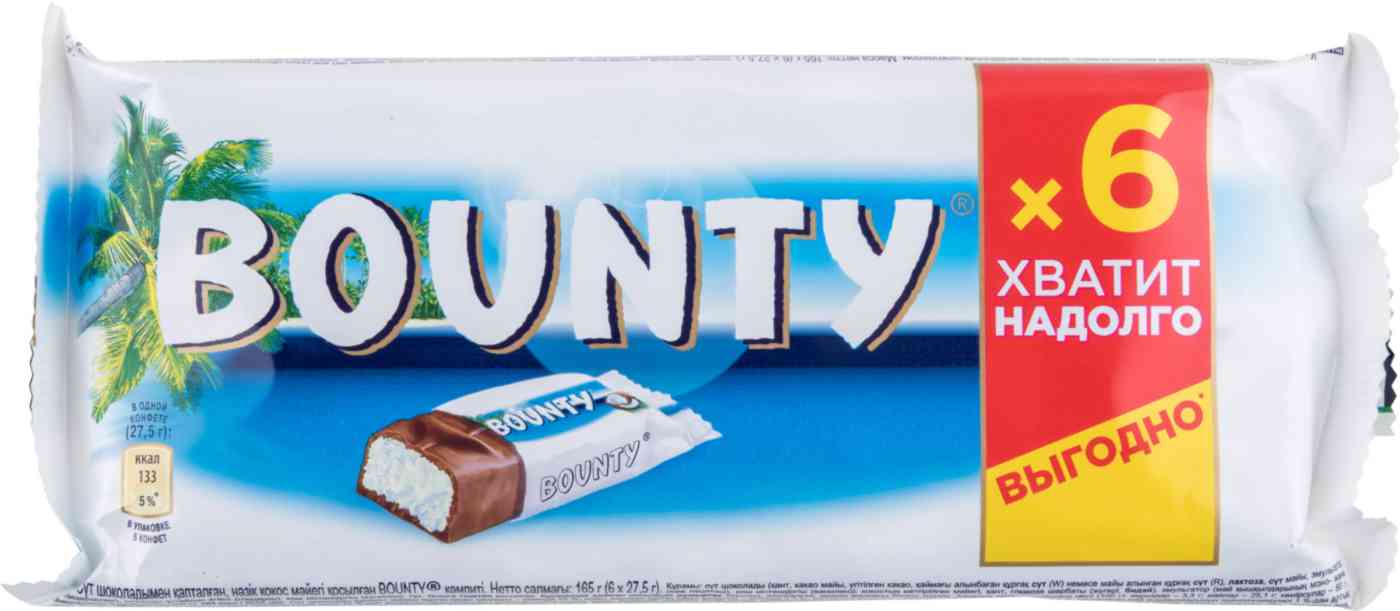 Батончик шоколадный Bounty