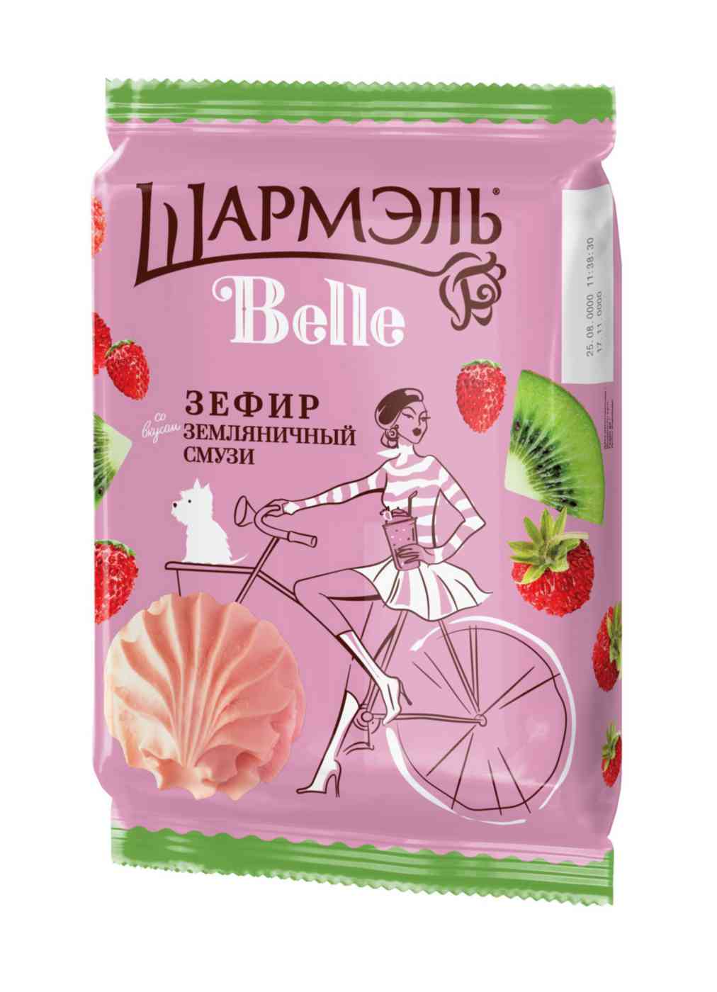 Зефир Шармэль Белле со вкусом Земляничное смузи