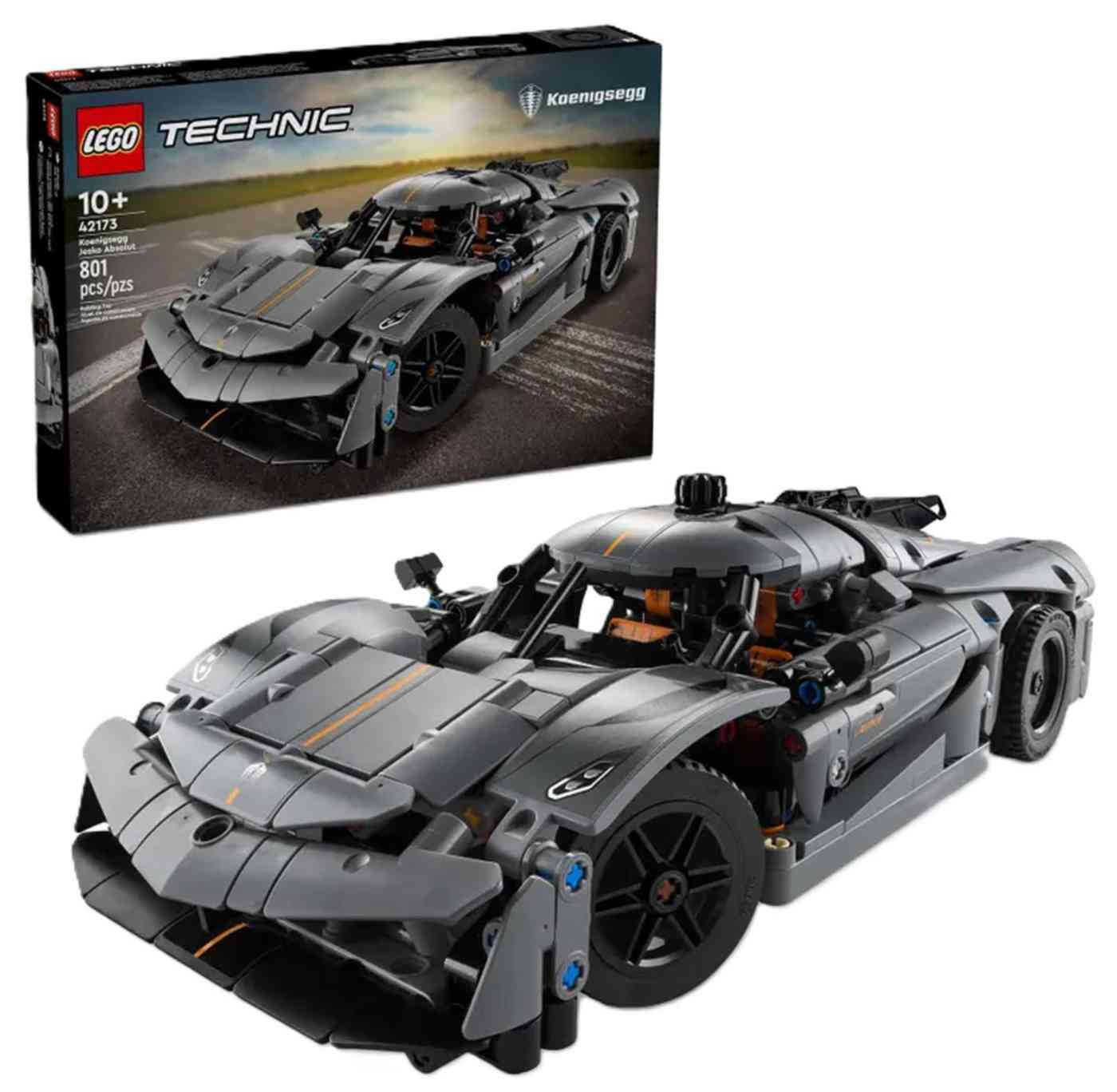 Конструктор LEGO Technic 42173 Серый гиперкар