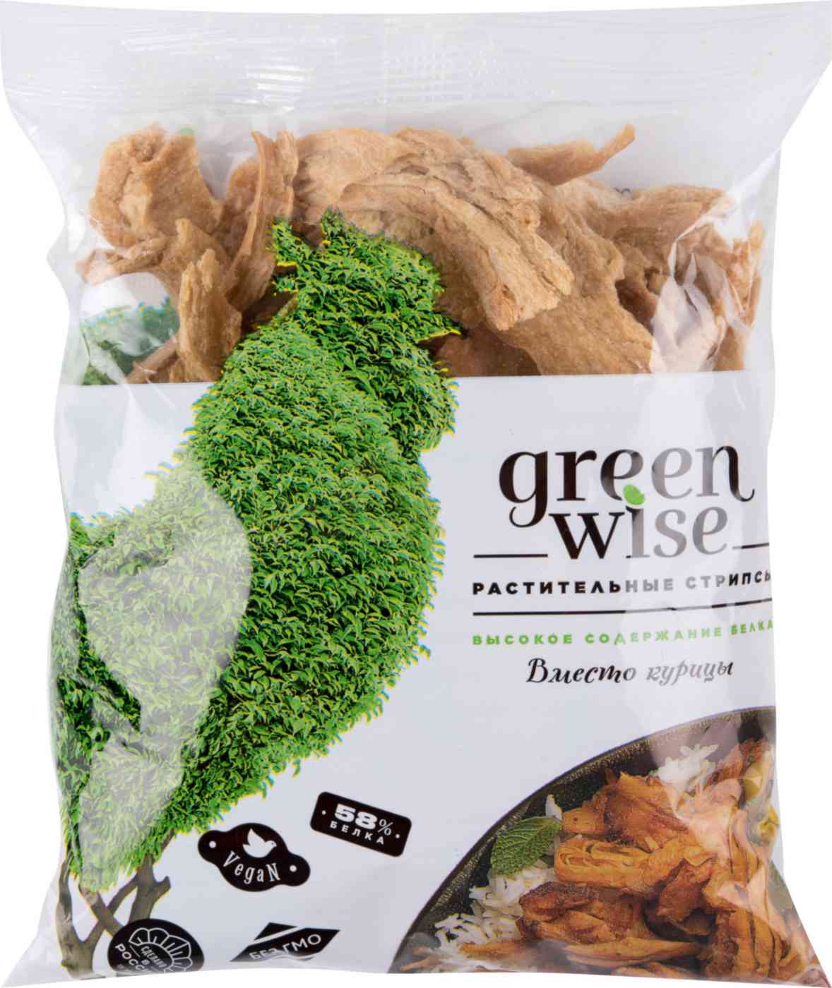 Стрипсы растительные Green Wise Вместо курицы