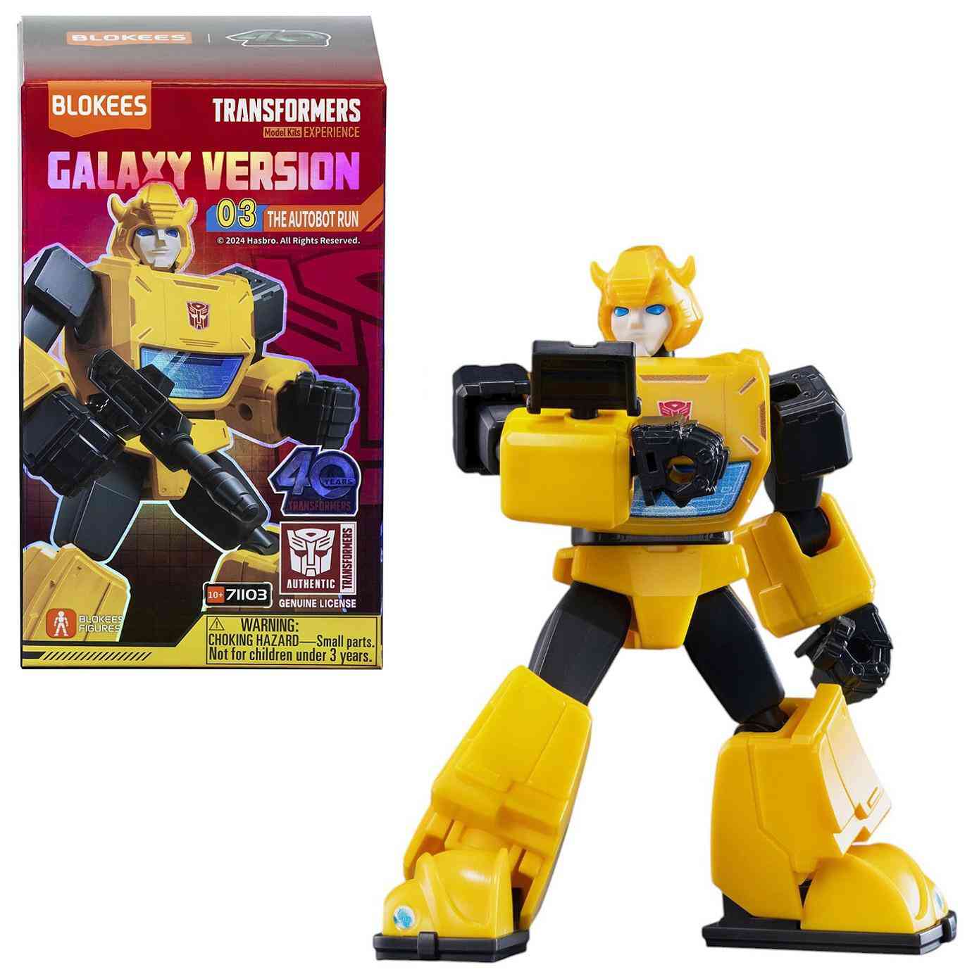 Конструктор-фигурка Blokees Трансформеры Galaxy the Autobot Run в ассортименте