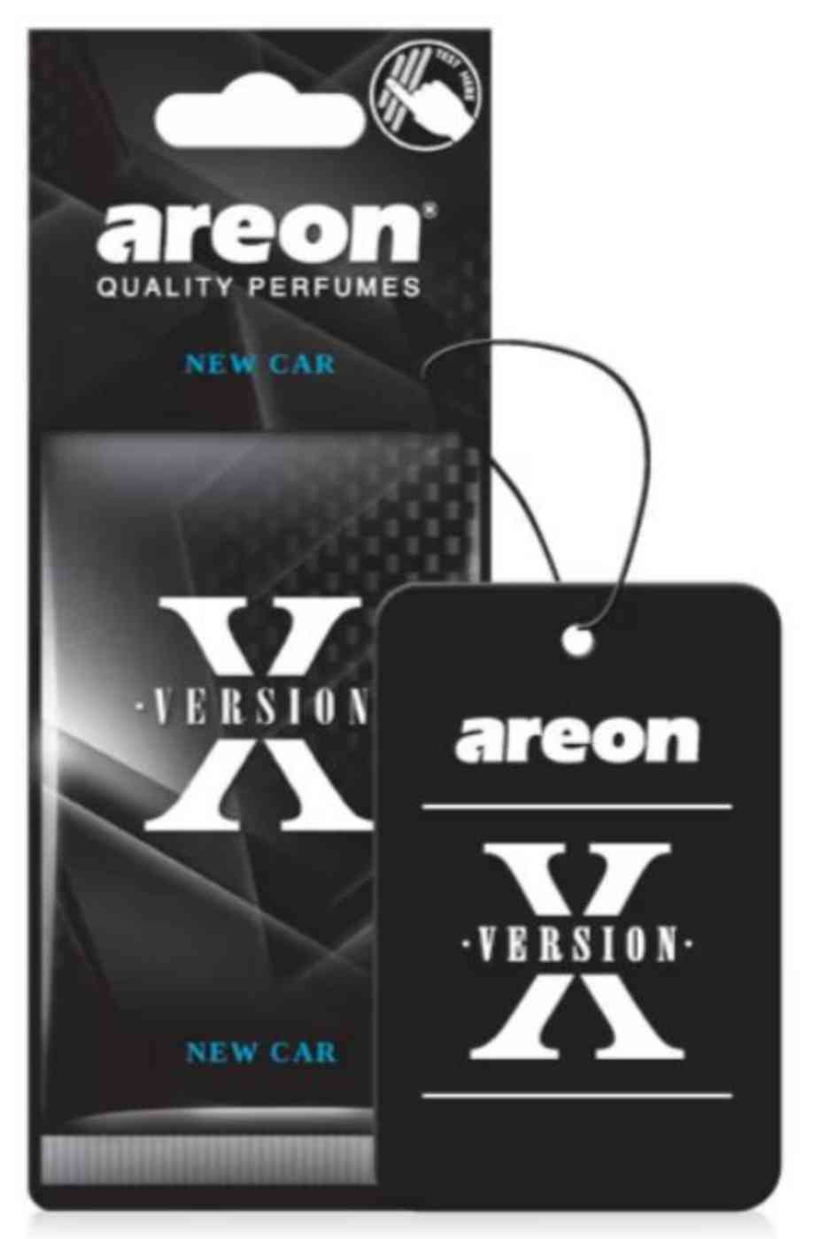 Ароматизатор для автомобиля картонный Areon New car