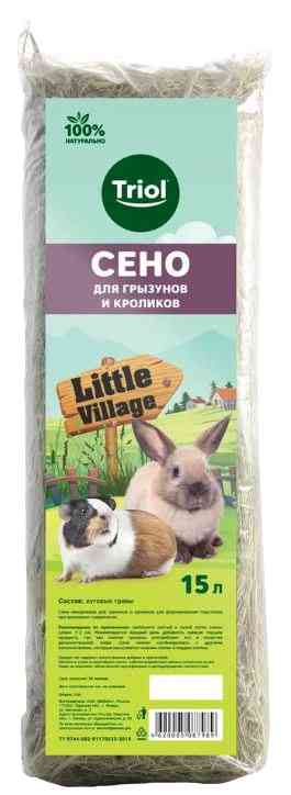 Сено для грызунов и кроликов Triol