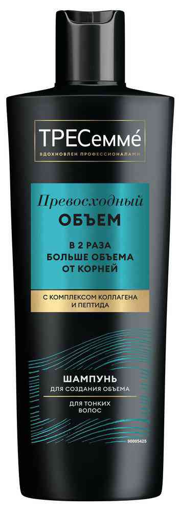 Шампунь для тонких волос ТРЕСеммé превосходный объем