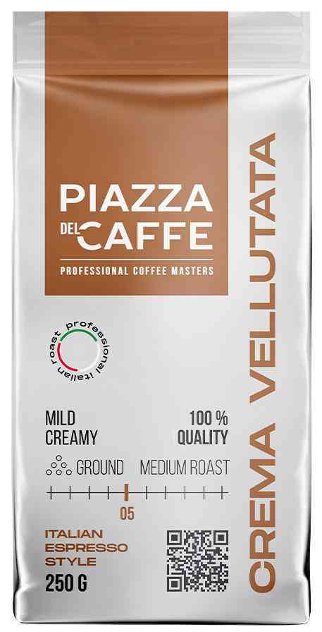 Кофе молотый Piazza del Caffe Crema
