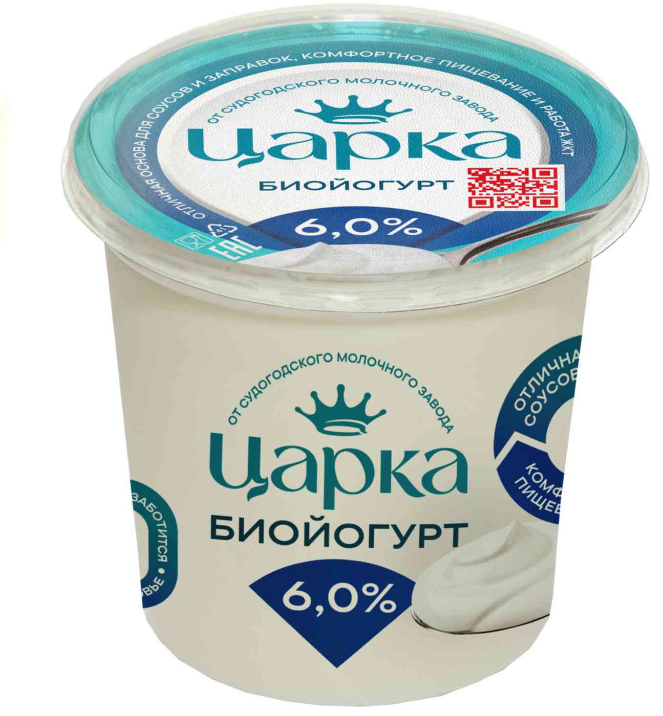 Биойогурт Царка с бифидобактериями 6%