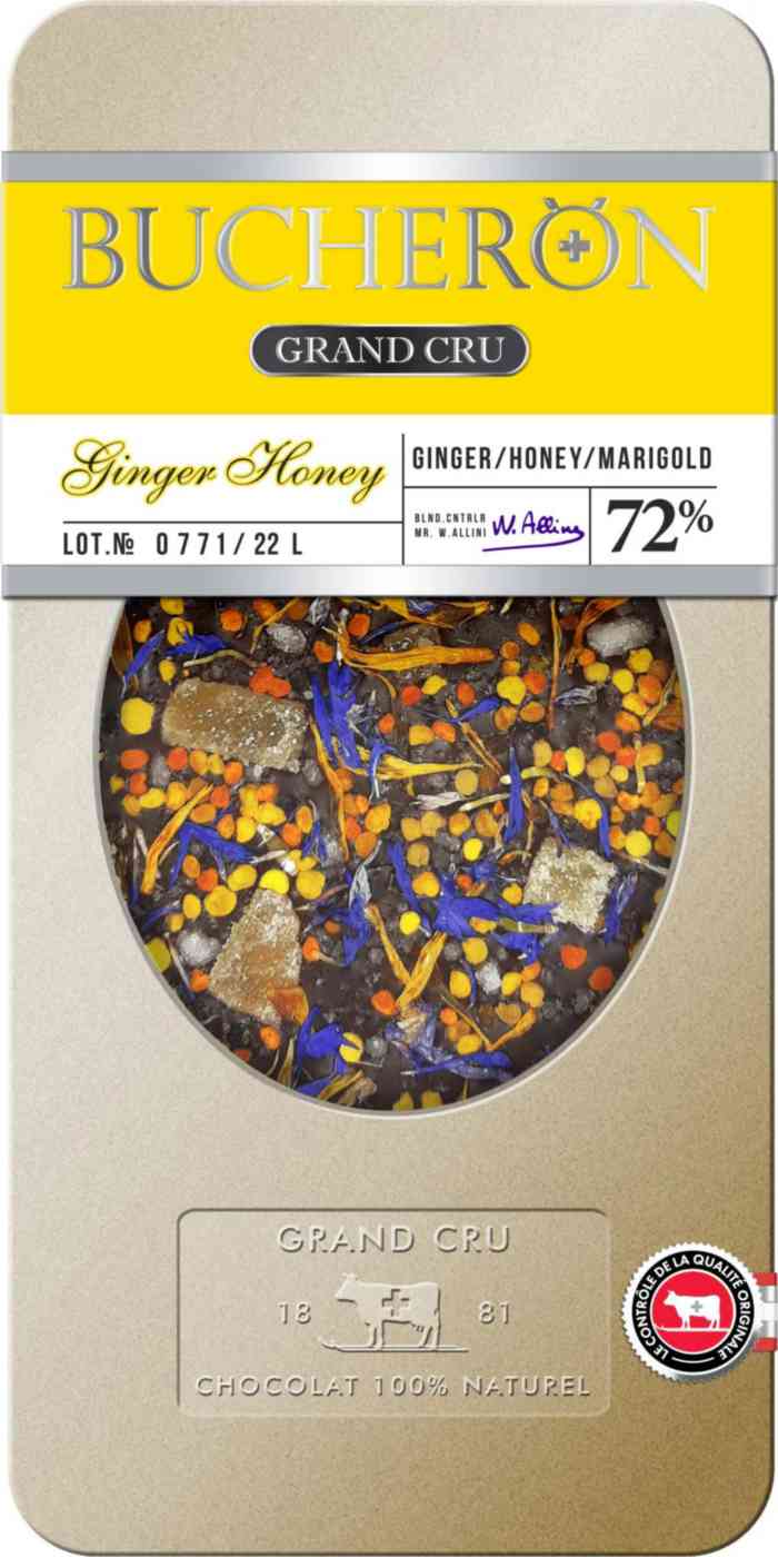 Шоколад горький Bucheron Ginger Honey