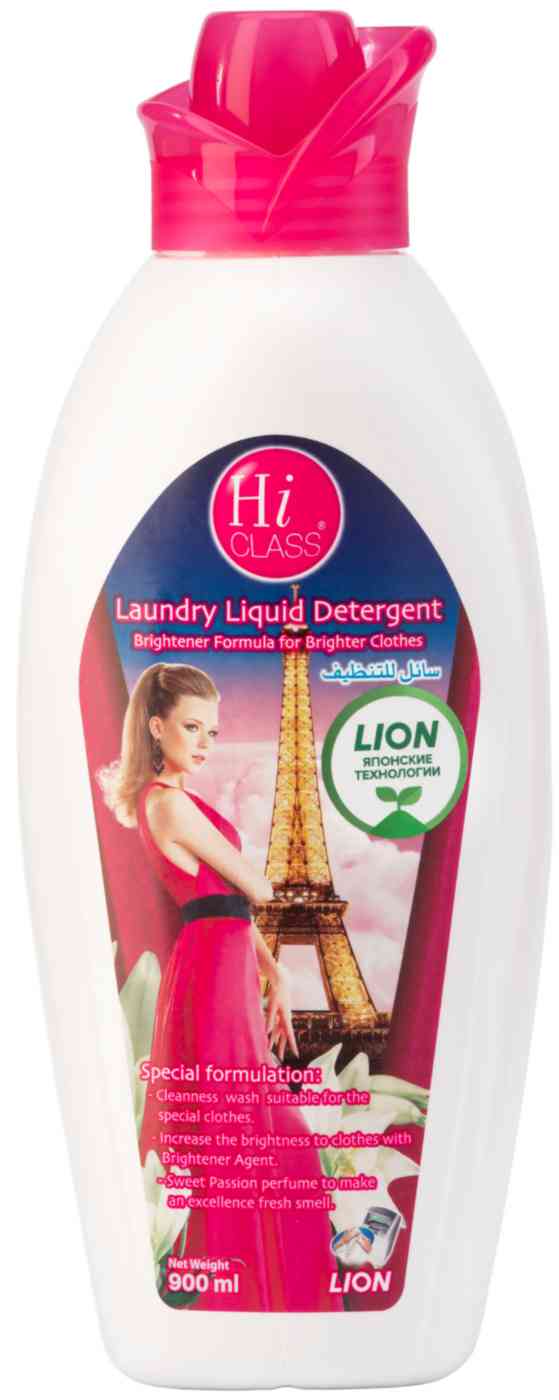 Гель для стирки одежды концентрированный Lion Hi Class Sweet Passion Fragrance