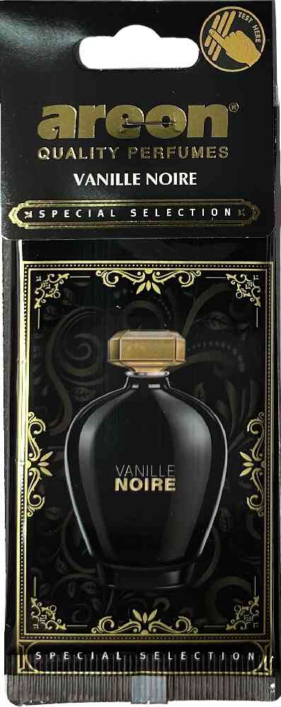 Ароматизатор для автомобиля картонный Areon Vanille Noire