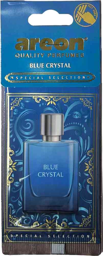Ароматизатор для автомобиля картонный Areon Blue Crystal