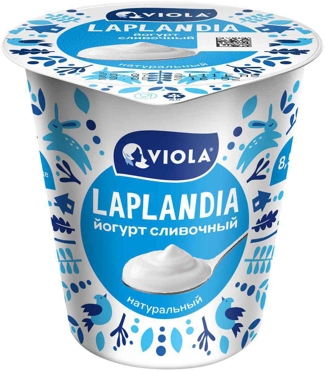 Йогурт Laplandia сливочный 8,5%