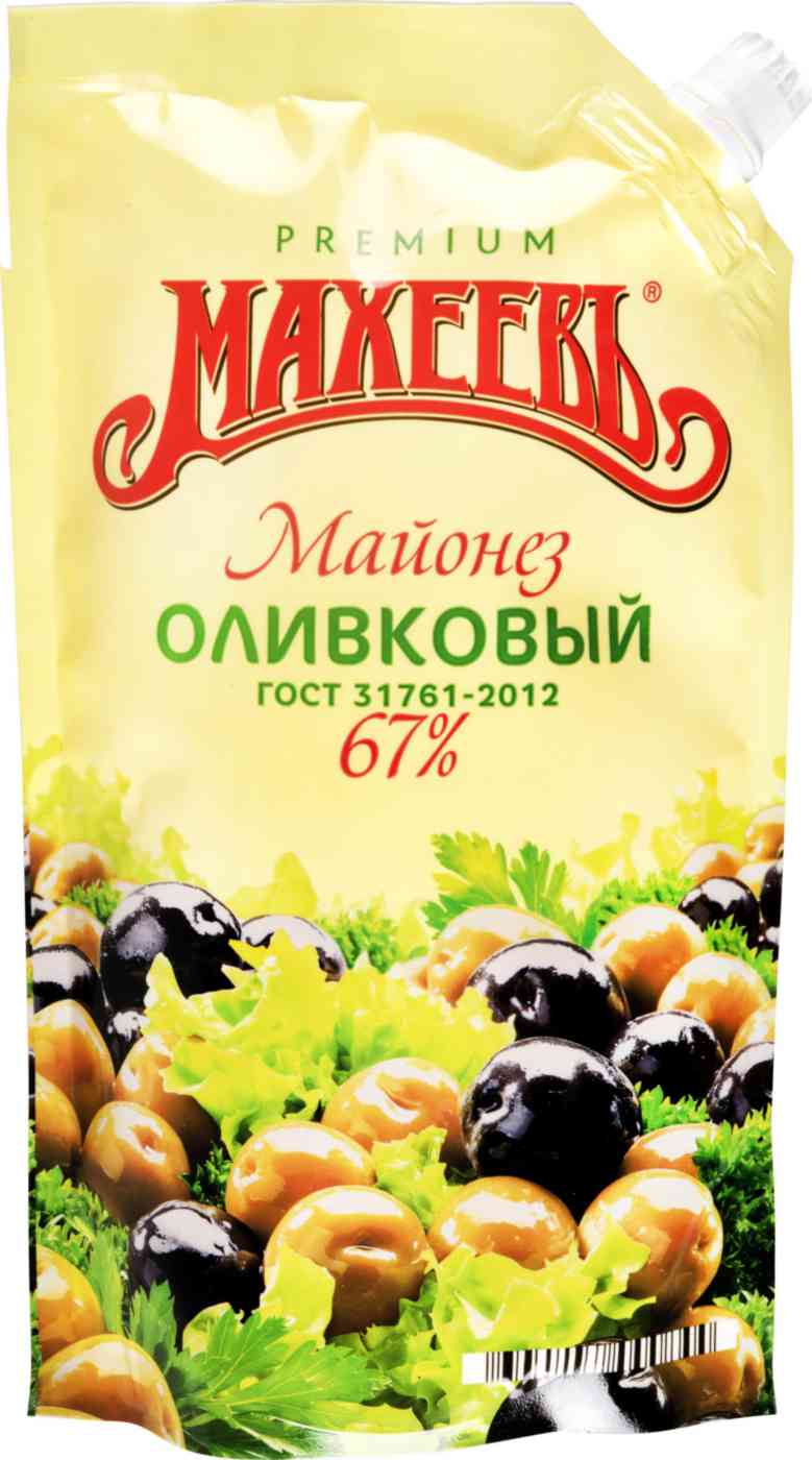 Майонез оливковый Махеевъ 67%