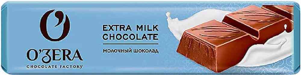 Шоколадный батончик молочный O'Zera Extra Milk