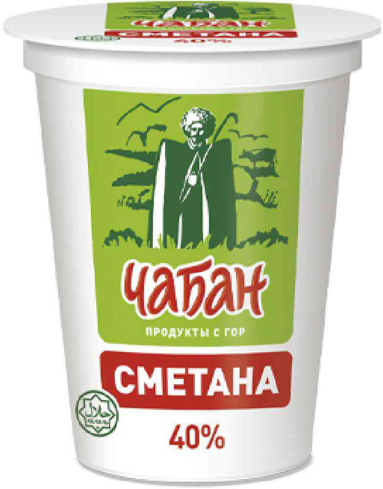 Сметана Чабан 40%