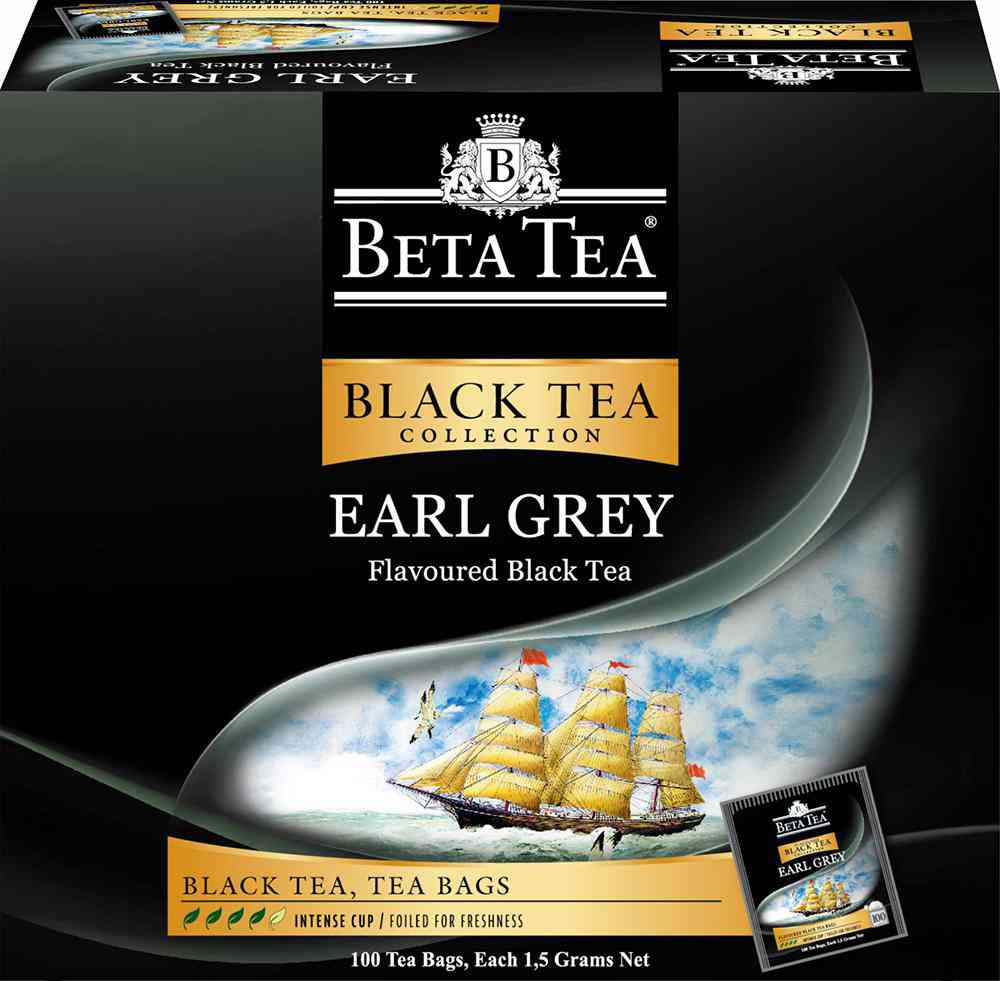 Чай черный Beta Tea Бергамот